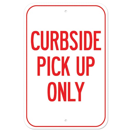 Signmission 7 in Height, Heavy Gauge Aluminum, 7" x 10", A-1218-25533 A-1218-25533